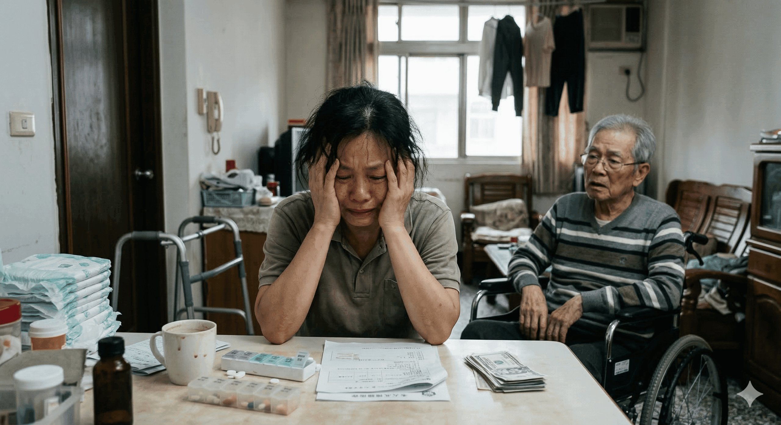 老人照顧指南:家屬最常崩潰的 5 大現實問題,教你如何優雅應對