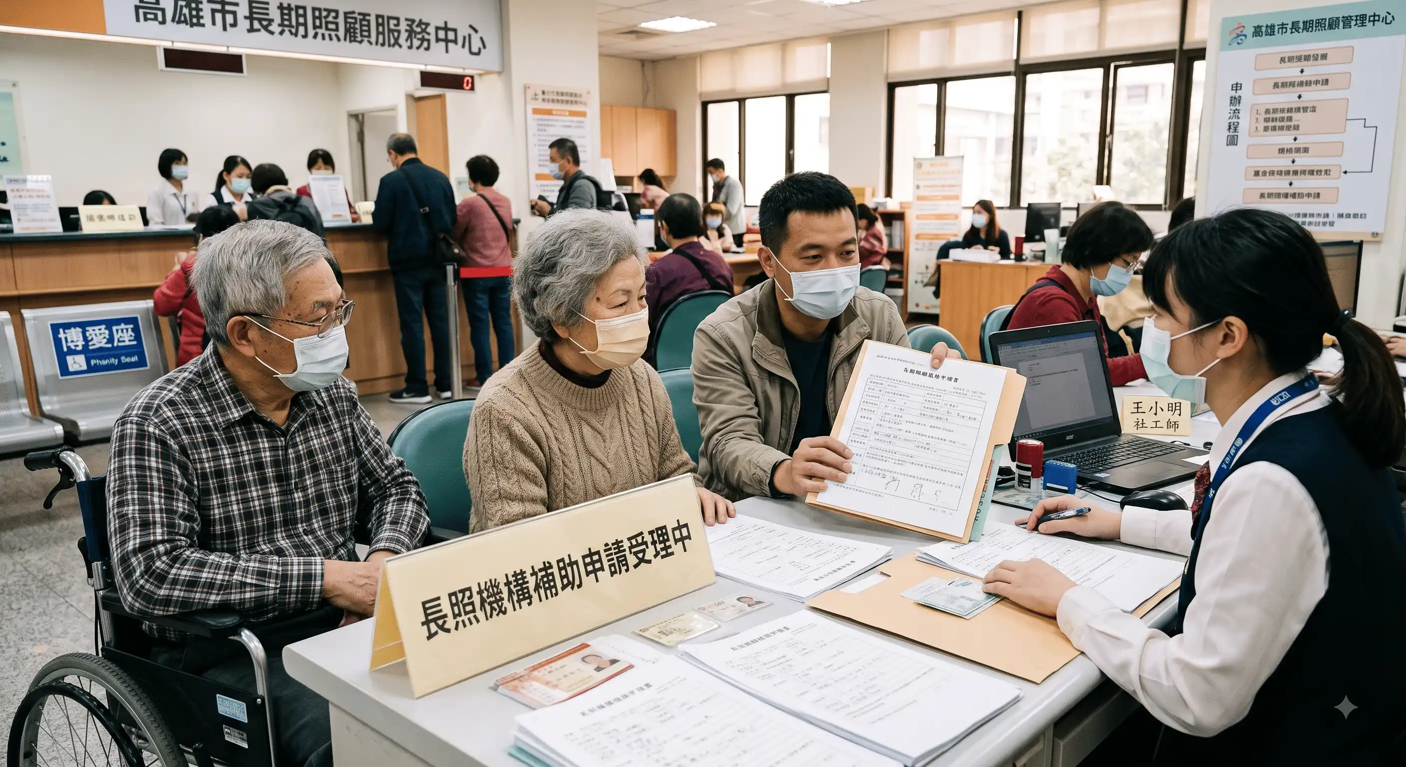 高雄長照補助怎麼申請？現行政府補助額度與申請條件